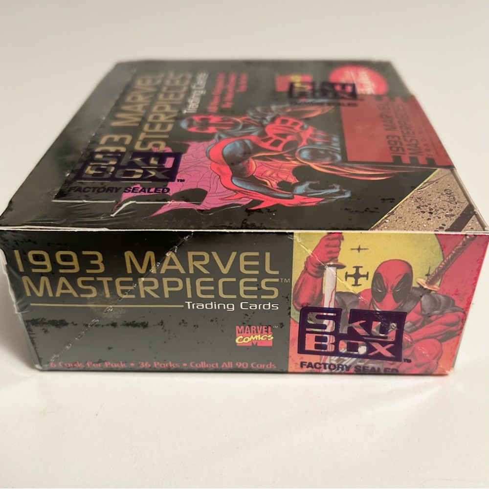 Marvel Masterpieces Trading Cards - Black and Red - Picture 5 of 6